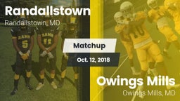 Matchup: Randallstown vs. Owings Mills  2018