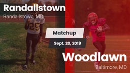 Matchup: Randallstown vs. Woodlawn  2019