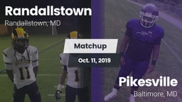 Matchup: Randallstown vs. Pikesville  2019