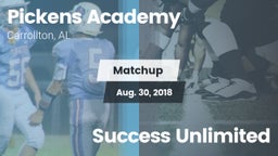 Matchup: Pickens Academy vs. Success Unlimited 2018