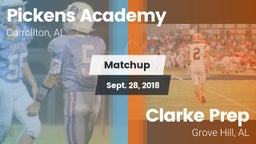 Matchup: Pickens Academy vs. Clarke Prep  2018