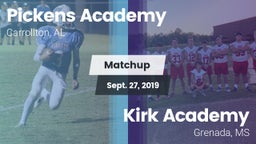 Matchup: Pickens Academy vs. Kirk Academy  2019