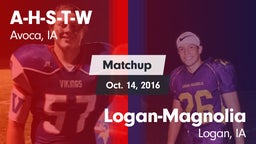 Matchup: A-H-S-T-W vs. Logan-Magnolia  2016