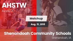 Matchup: AHSTW  vs. Shenandoah Community Schools 2018