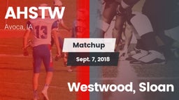 Matchup: AHSTW  vs. Westwood, Sloan 2018