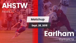 Matchup: AHSTW  vs. Earlham  2018