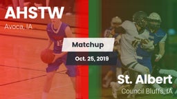 Matchup: AHSTW  vs. St. Albert  2019