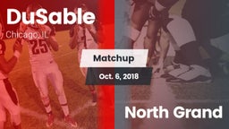 Matchup: DuSable vs. North Grand 2018