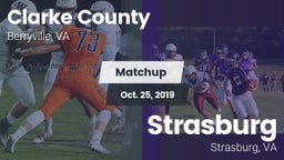 Matchup: Clarke County vs. Strasburg  2019