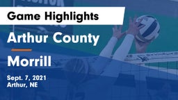 Arthur County  vs Morrill  Game Highlights - Sept. 7, 2021