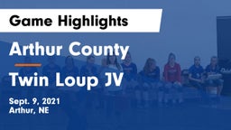 Arthur County  vs Twin Loup JV Game Highlights - Sept. 9, 2021