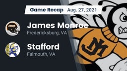 Recap: James Monroe  vs. Stafford  2021