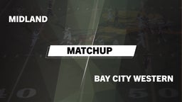 Midland football highlights Matchup: Midland vs. Bay City Western  2016