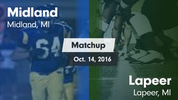 Matchup: Midland vs. Lapeer   2016