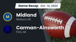 Recap: Midland  vs.  Carman-Ainsworth   2020