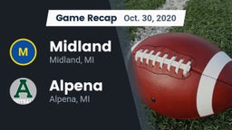 Recap: Midland  vs. Alpena  2020
