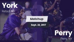 Matchup: York vs. Perry  2017