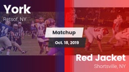 Matchup: York vs. Red Jacket  2019