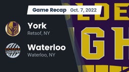 Recap: York  vs. Waterloo  2022