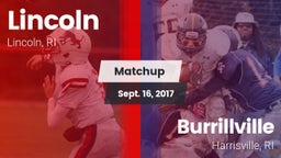 Matchup: Lincoln vs. Burrillville  2017