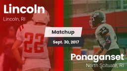 Matchup: Lincoln vs. Ponaganset  2017