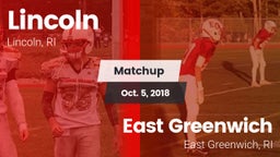 Matchup: Lincoln vs. East Greenwich  2018