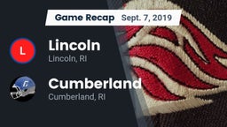 Recap: Lincoln  vs. Cumberland  2019