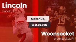 Matchup: Lincoln vs. Woonsocket  2019