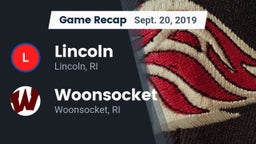Recap: Lincoln  vs. Woonsocket  2019