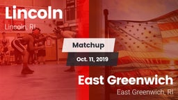 Matchup: Lincoln vs. East Greenwich  2019