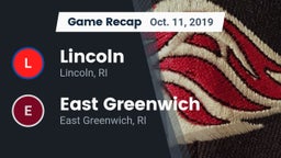Recap: Lincoln  vs. East Greenwich  2019