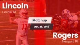 Matchup: Lincoln vs. Rogers  2019