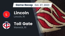 Recap: Lincoln  vs. Toll Gate  2023