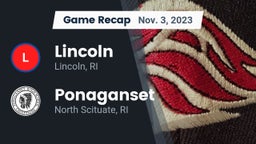 Recap: Lincoln  vs. Ponaganset  2023