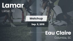 Matchup: Lamar vs. Eau Claire  2016