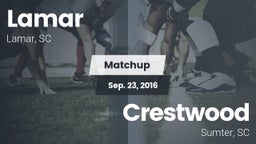 Matchup: Lamar vs. Crestwood  2016