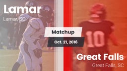 Matchup: Lamar vs. Great Falls  2016