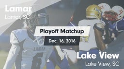 Matchup: Lamar vs. Lake View  2016