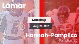 Matchup: Lamar vs. Hannah-Pamplico  2017