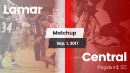 Matchup: Lamar vs. Central  2017