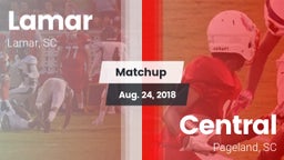 Matchup: Lamar vs. Central  2018