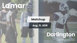 Matchup: Lamar vs. Darlington  2018