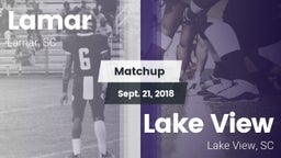 Matchup: Lamar vs. Lake View  2018