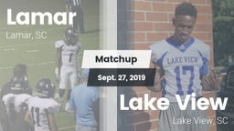 Matchup: Lamar vs. Lake View  2019