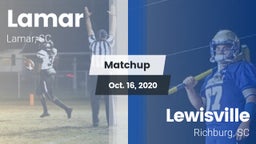 Matchup: Lamar vs. Lewisville  2020