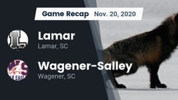 Recap: Lamar  vs. Wagener-Salley  2020