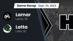 Recap: Lamar  vs. Latta  2023
