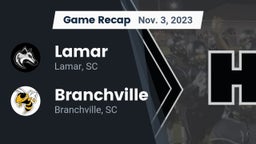 Recap: Lamar  vs. Branchville  2023