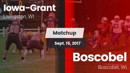 Matchup: Iowa-Grant vs. Boscobel  2017