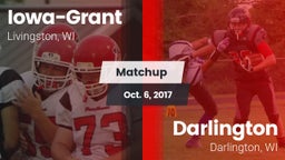 Matchup: Iowa-Grant vs. Darlington  2017